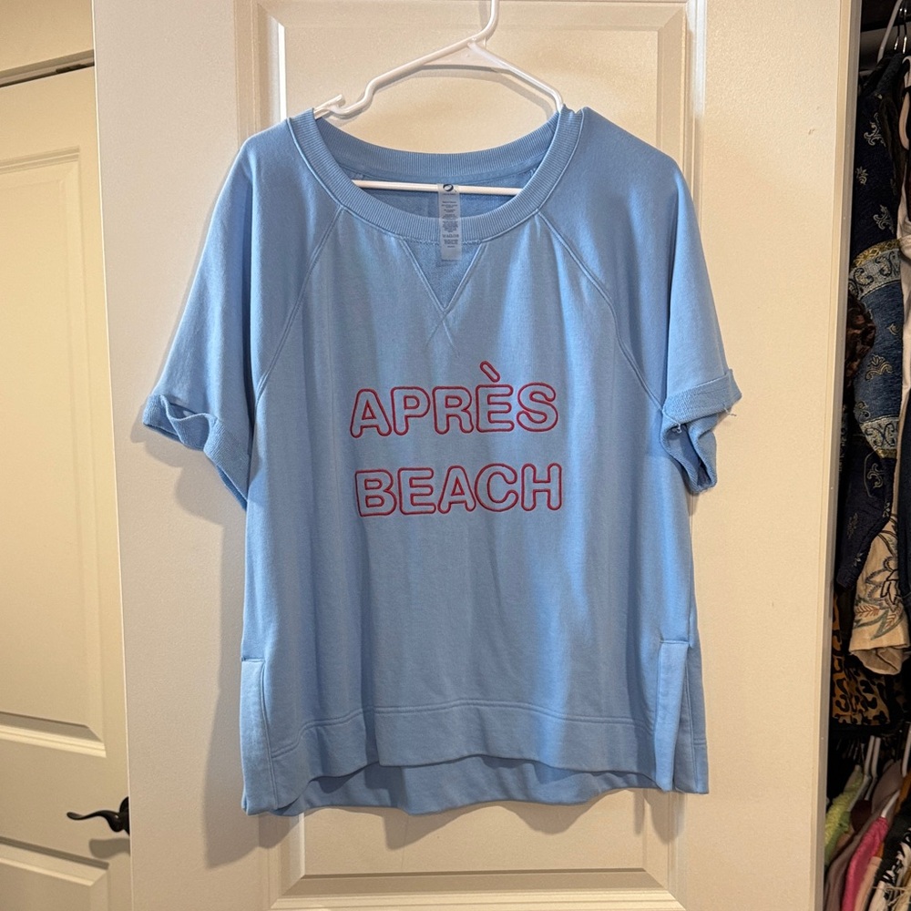 Lou & Grey Light Blue Short Sleeve Tee